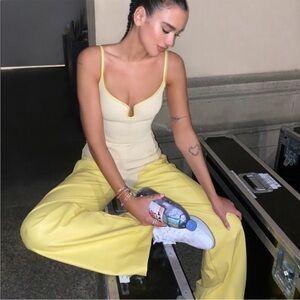 03 OVERSIZED COWBOY TROUSERS | DAFFY YELLOW